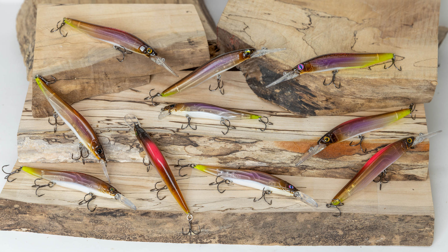 ONE10 + ONE JERKBAIT ( SECRET SAUCE -PINK FLASH )