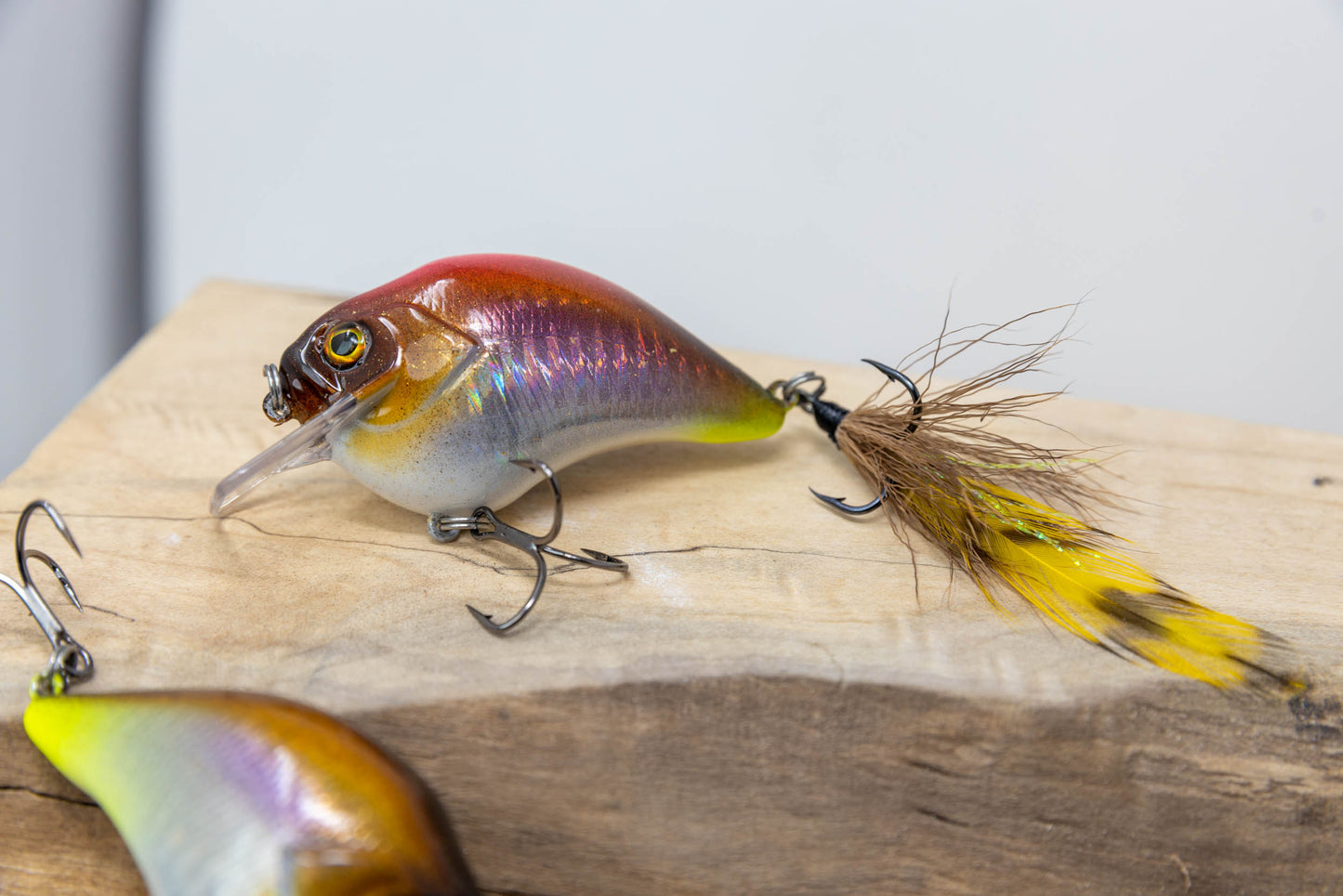 S-CRANK 2.0 BUCK HAIR TREBLE (SECRET SAUCE-PINK FLASH)E