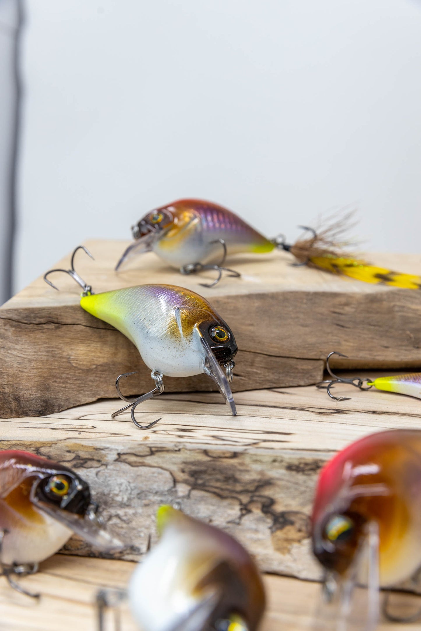 S-CRANK 2.0 BUCK HAIR TREBLE (SECRET SAUCE-PINK FLASH)E