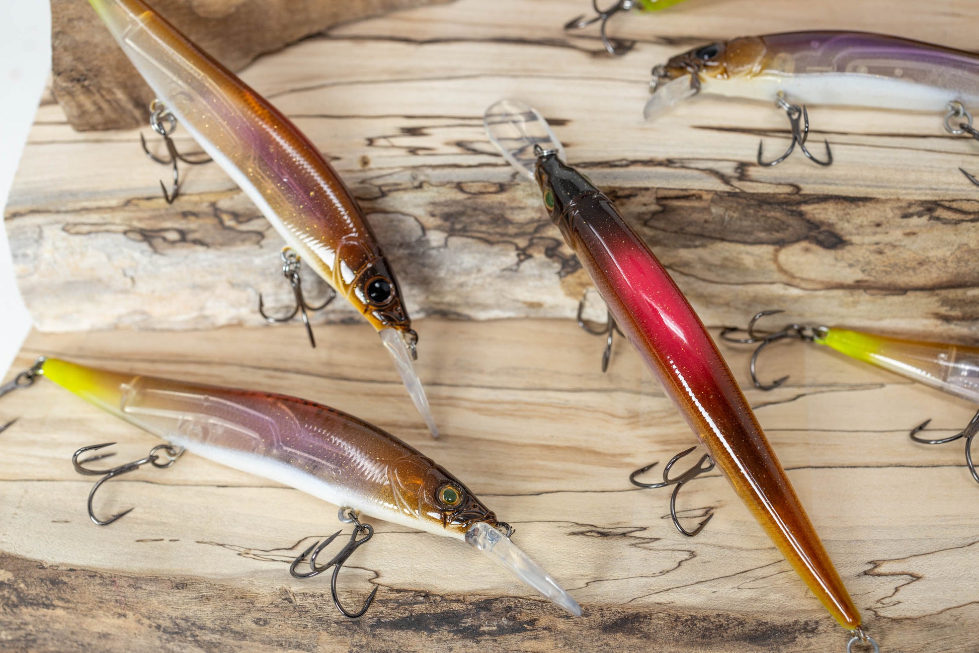 fish sauce fishing lure ONE10 + ONE JERKBAIT ( SECRET SAUCE -PINK FLASH ) – Hawn Made